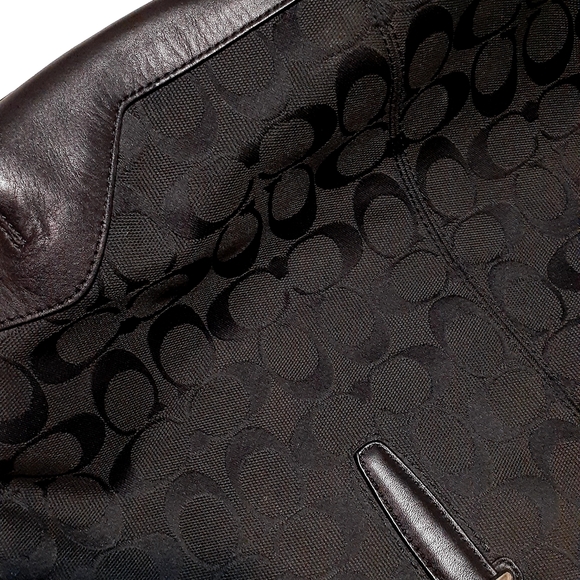 Coach Black Signature Tote Bag - Picture 3 of 14